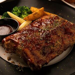 美式碳烤BBQ醬豬肋排